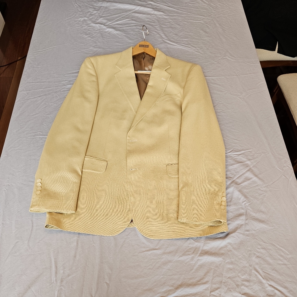Lands' End Men's Tan Blazer